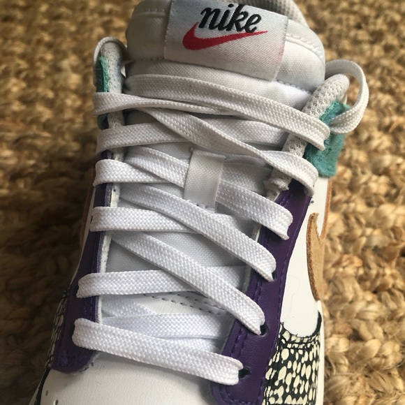 Nike Dunk Low Safari Mix. Size 6 - Picture 8 of 16